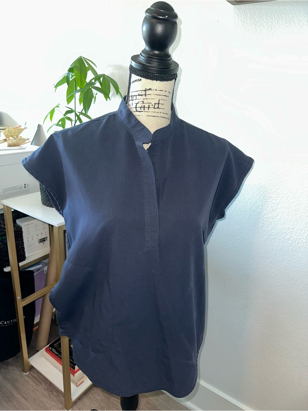 FIGS Night Sky Scrub Set XS / XS Petite – Mandarin Collar Top + Jogger Pants